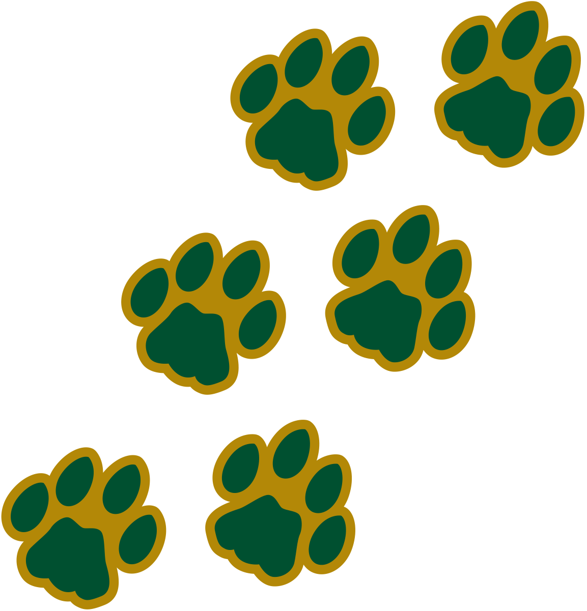 Athletic Logo Paws